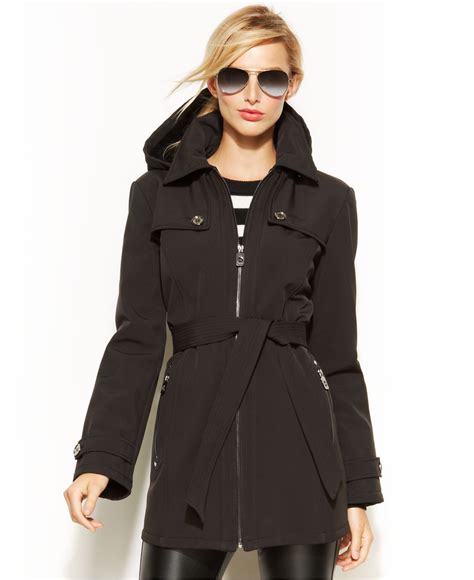 michael kors hooded jacket women's